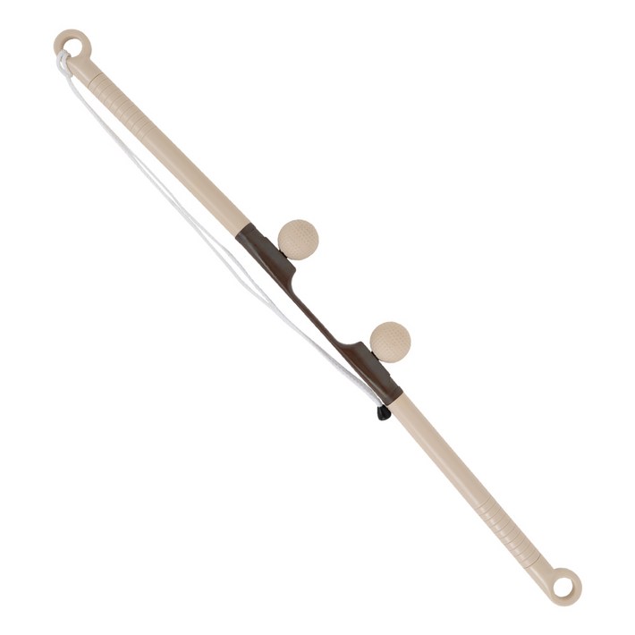 텐타르 압포인트스틱 셀프마사지 지압스틱 근막이완 뭉침풀기 스트레칭 바디케어, 베이지, 800개