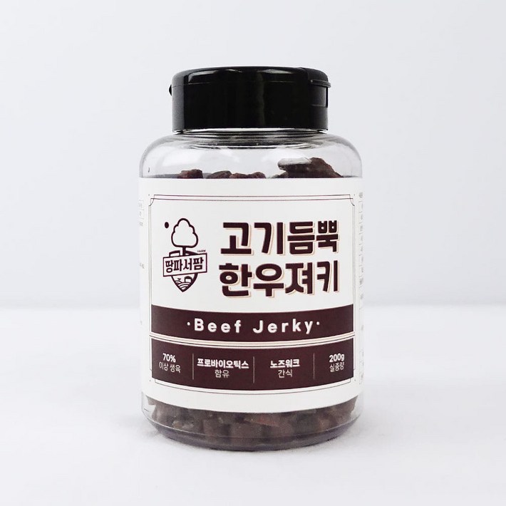 111 땅파서팜 고기듬뿍 져키 모음, 200g x 3개, 3개
