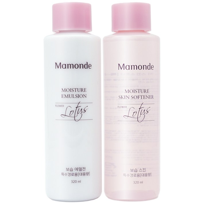 마몽드 모이스처 스킨 소프너 320ml  모이스처 에멀젼 320ml 세트, 10개