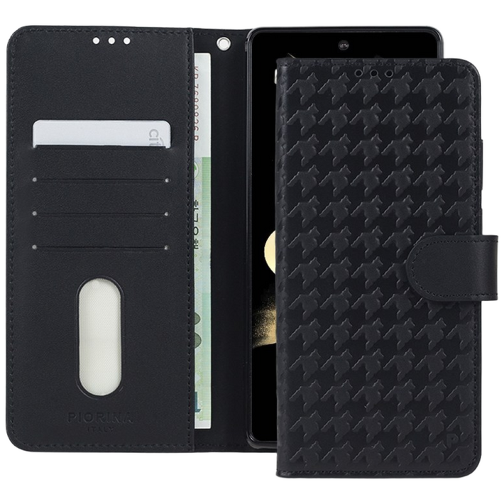 피오리나 하운드투스 소가죽 핸드폰 케이스