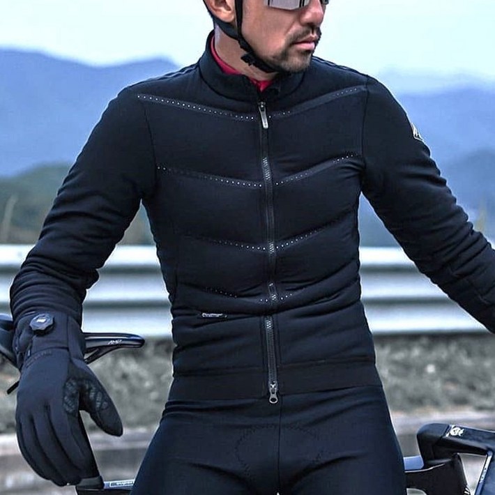 NSR 폰도 엑셀 라이트 패딩 자켓 남성 겨울 방한 방풍 자전거 의류