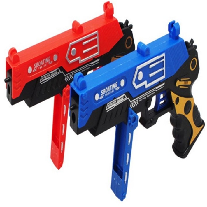 연속발사 고무줄총 사격게임 고무줄 장난감