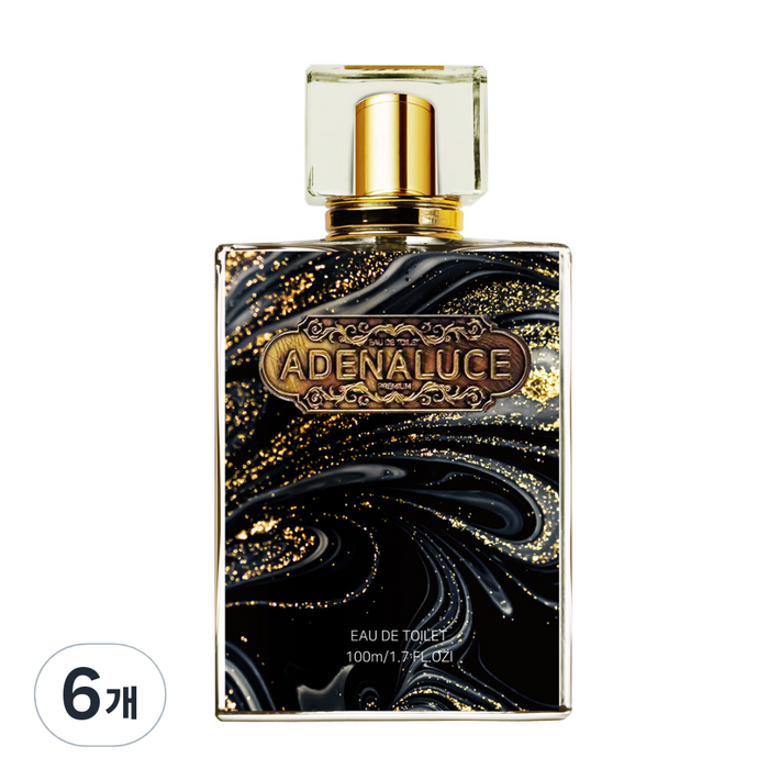 아데나루체 알파남 오데퍼퓸 여자들이 좋아하는 어벤튜스 남자향수, 6개, 100ml
