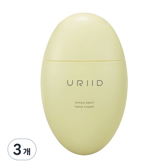 유리드 네롤리 가든 핸드크림 레몬 바질, 50g, 3개