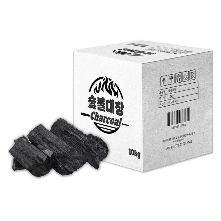 숯불대장 흑탄, 1개, 10kg