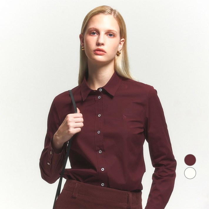 헤지스 여성용 피케 셔츠