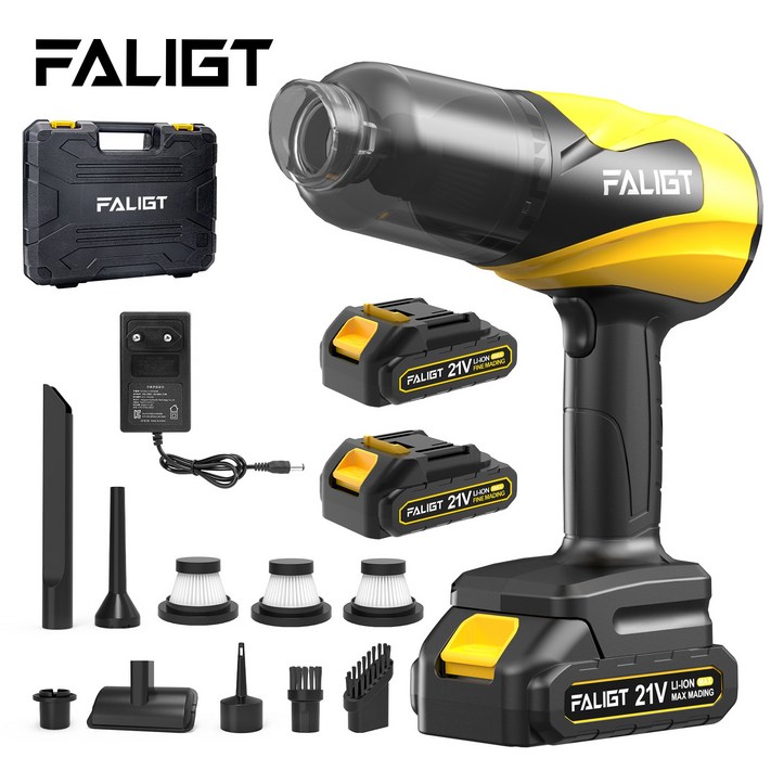 FALIGT 강력 무선 핸디 차량용 청소기 3세대 진공 핸드청소기 소형 저렴한 원룸 머리카락 핸디