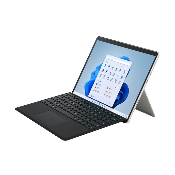 마이크로소프트 2022 Surface Pro8 플래티넘 2in1 13  타입커버