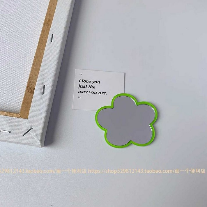 미니거울자석 냉장고자석 카페소품 데코 장식 카페