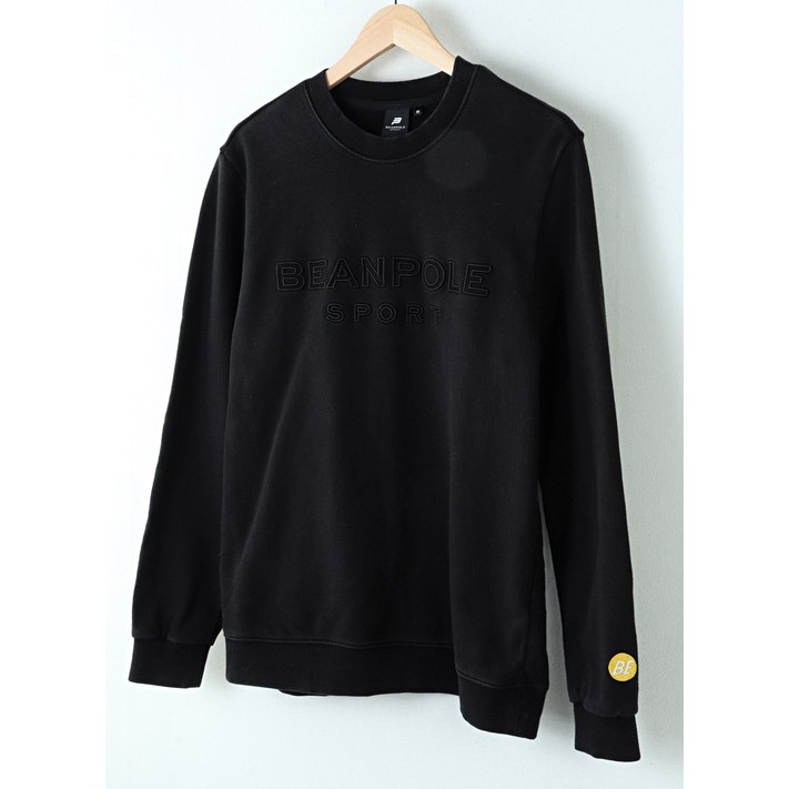 M빈폴 맨투맨 티셔츠 블랙 면 올드스쿨08