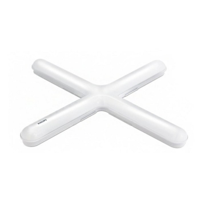 필립스 LED 십자등 60W 주광색 플리커프리 상가 방등 사무실 매장 등기구, 주광색, 1개