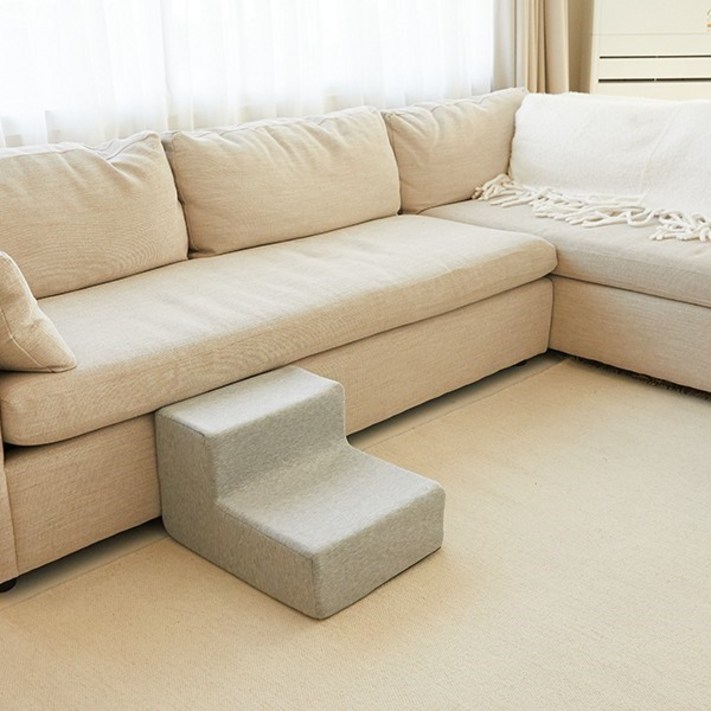 우슬초 1040펫 강아지계단 극세사 방수애견스텝