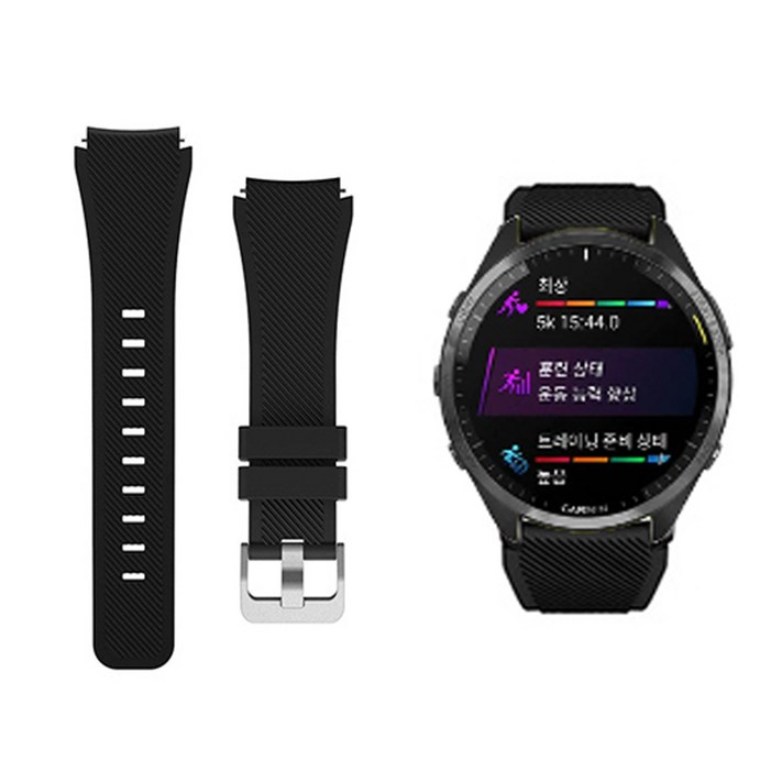 가민 포러너 55 165 245 645 뮤직 우레탄 실리콘 스포츠 시계줄 스트랩 밴드 줄, 1개 가민 포러너 55 165 245 645 뮤직 우레탄 실리콘 스포츠 시계줄 스트랩 밴드 줄, 1개