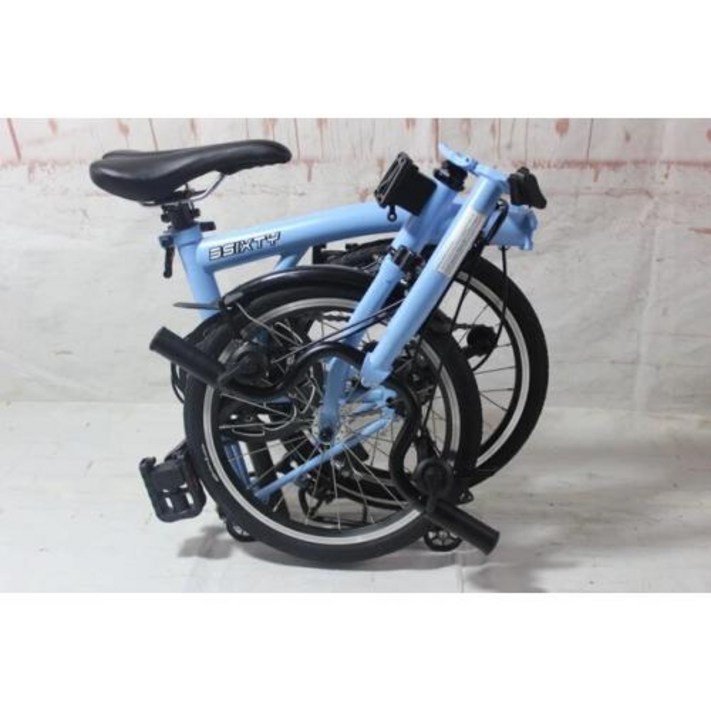 버디 자전거 미니 벨로 접이식 스프린터 미니밸로 3SIXTY 6 단 YBar S6 스카이 블루