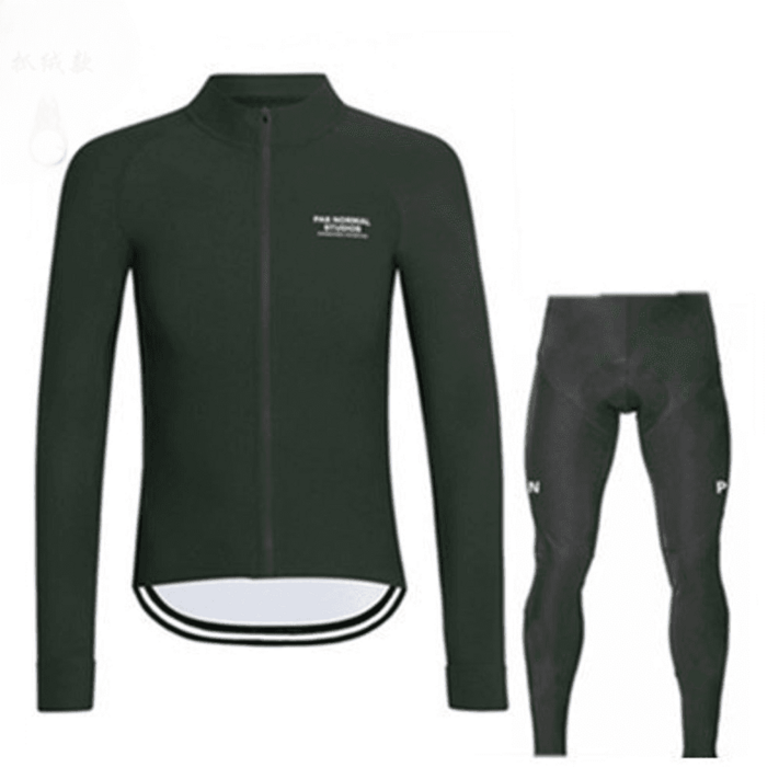파스노말 스튜디오 싸이클복 져지 자전거 세트 긴팔 라이딩