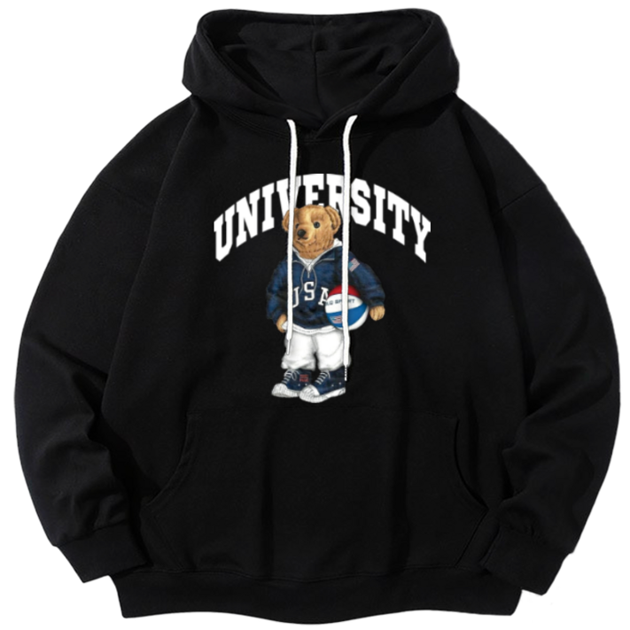 마고MAGO USA 농구곰 후드티