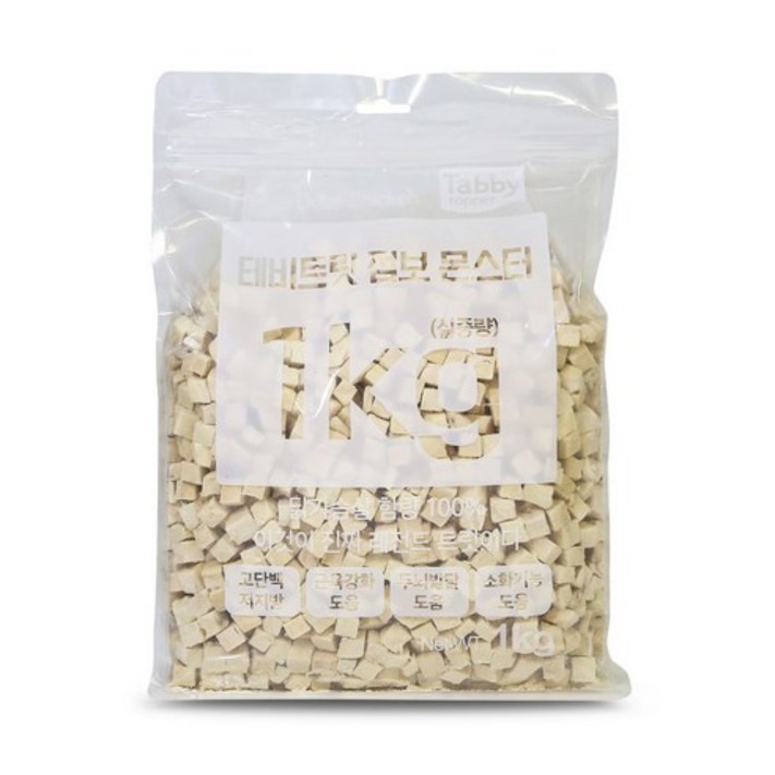 테비트릿 동결건조 점보 몬스터 치킨트릿 1kg 테비트릿 동결건조 점보 몬스터 치킨트릿 1kg