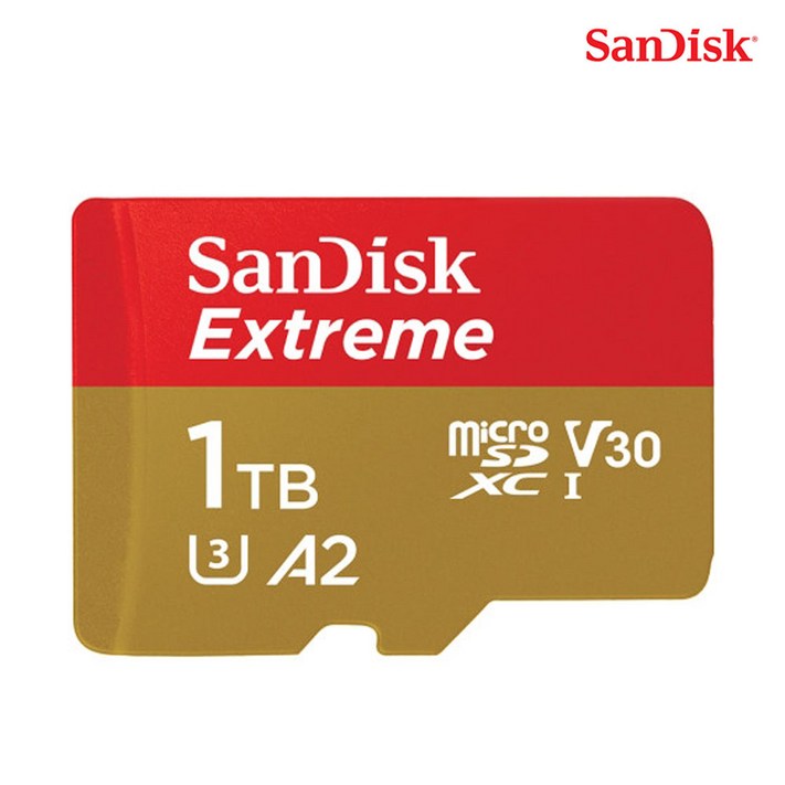 샌디스크 MicroSDXC Class10 Extreme SQXAV 4K 마이크로SD카드 블랙박스용메모리 20230720