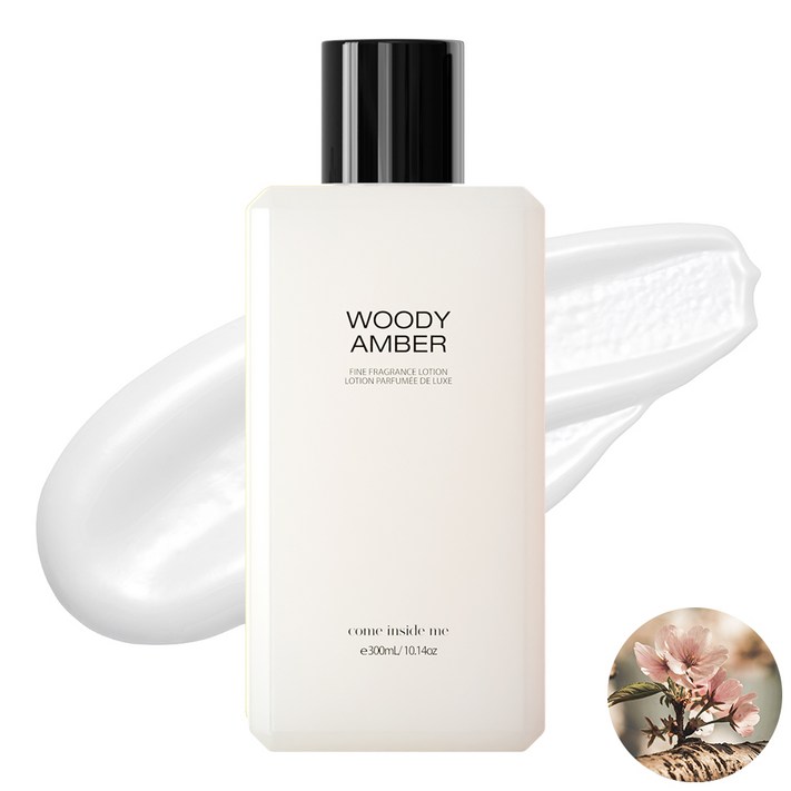 컴인사이드미 바디로션 우디엠버, 1개, 300ml