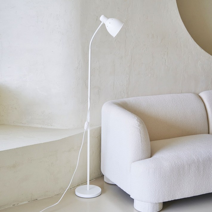 스피아노 스프링 플로어 장스탠드 SS2000A, NEW 화이트