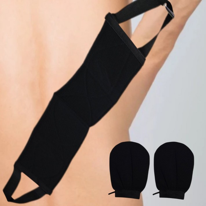 올초이스 때장갑 롱때타올, 1세트, 3개입, 리치블랙