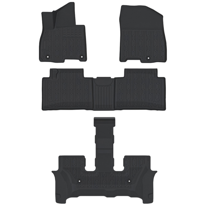 오토셀러 현대 디올뉴 팰리세이드 LX3 123열 3D바닥매트 트렁크매트 TPE 입체 포집 2025년, 123열 카매트 하이브리드 7인승25년