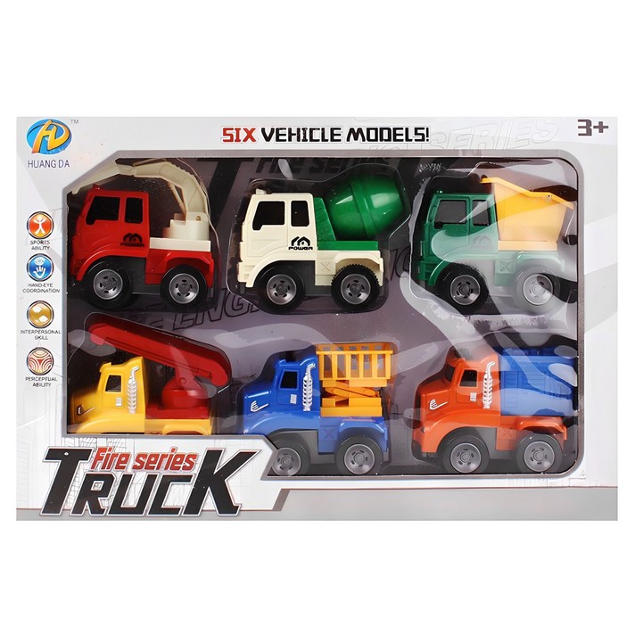 미니 중장비 트럭 6종 세트