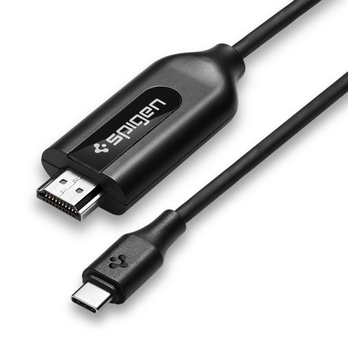 슈피겐 USB케이블 3.2Gen1 C21CH 블랙 USBCHDMI 슈피겐 USB케이블 3.2Gen1 C21CH 블랙 USBCHDMI