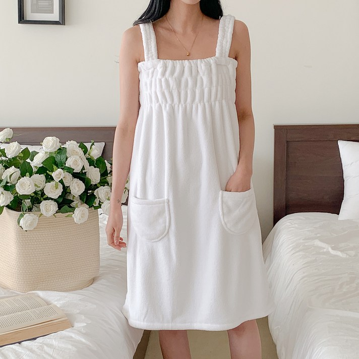 리빙공감 골프 원피스 샤워가운