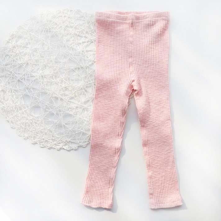 주누하우스 아동용 마크프리 골지 레깅스