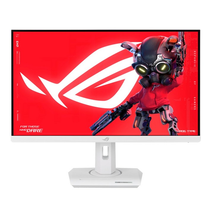 ASUS ROG STRIX XG27UCGW  Dual Mode 4K 160Hz or FHD 320Hz Fast IPS HDR USBC 화이트 27인치 게이밍 모니터, 68.1cm, XG27UCG화이트