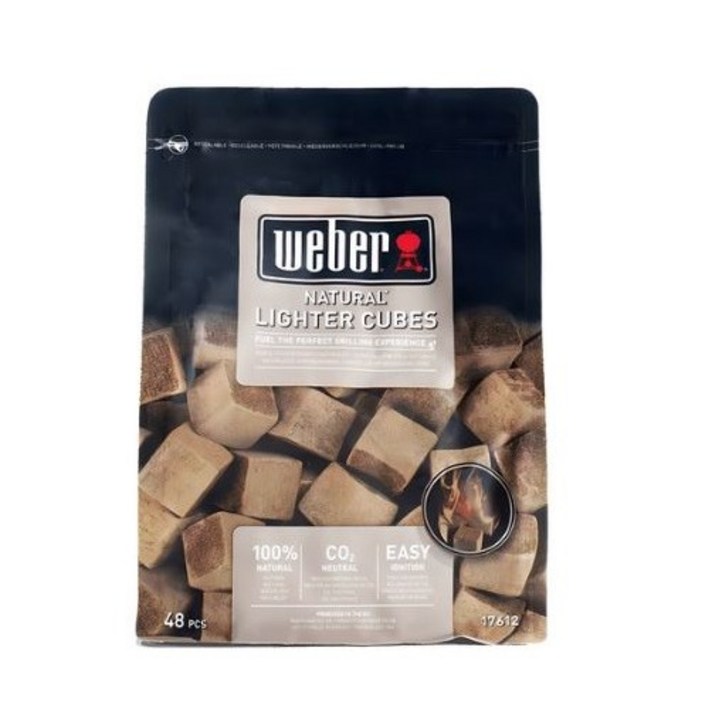 weber 네추럴 라이터 큐브 48p