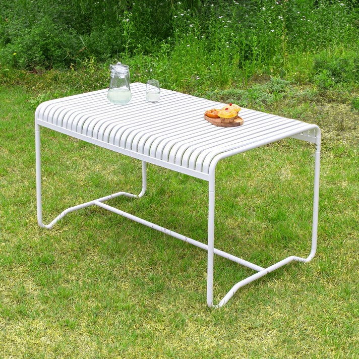 리브 1300X800 테이블 야외 테라스 카페 정원 커피숍, 카키