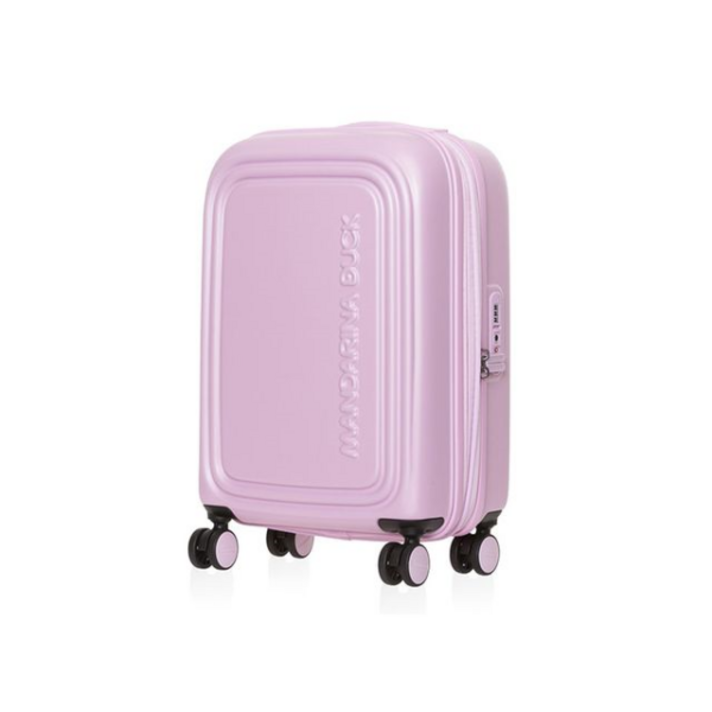 만다리나덕 만다리나덕 LOGODUCK TROLLEY CABIN EXP SZV3415S PASTEL LAVENDER 21인치 확장 캐리어