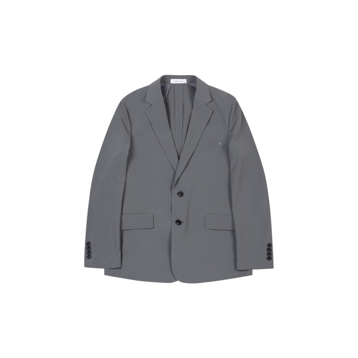 리버클래시 LJS26198 카키 세미오버핏 싱글 셋업자켓