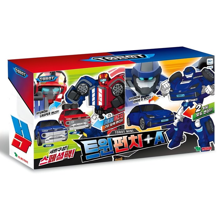 영실업 또봇 미니 A트윈펀치 합본팩 로봇장난감