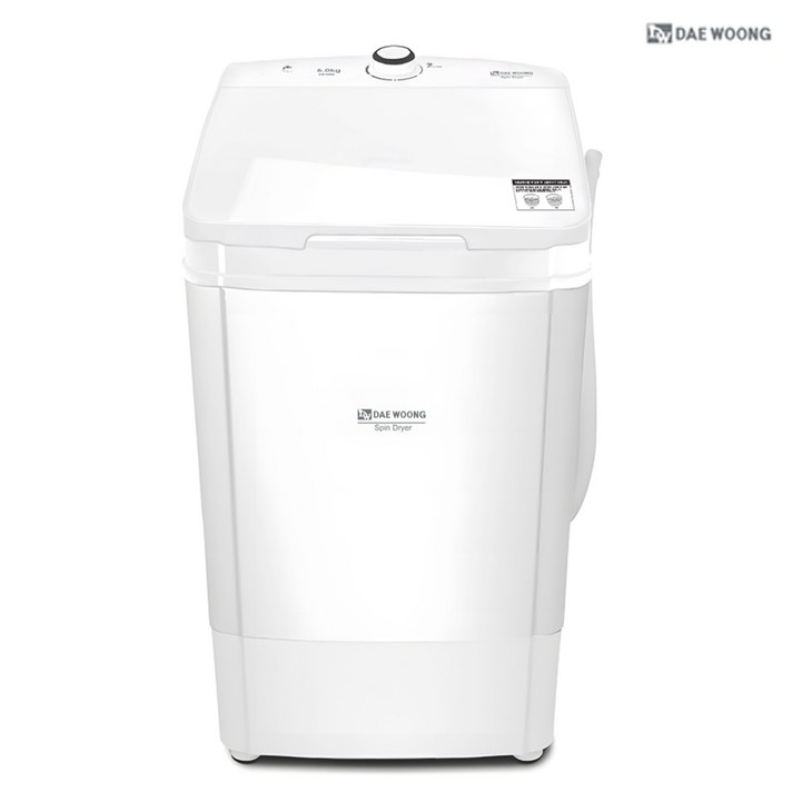 대웅모닝컴 6kg 대용량 스텐 탈수기 DWN820 대웅모닝컴 6kg 대용량 스텐 탈수기 DWN820