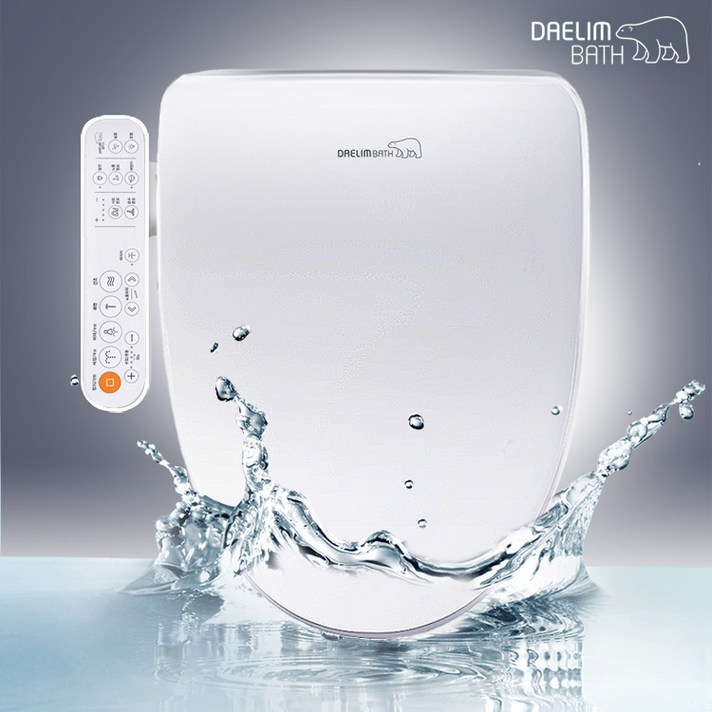대림바스 자동살균 풀스텐 LED 필터가 필요없는 절전 안심세척 방수 비데 DDSS1650A, 방문설치