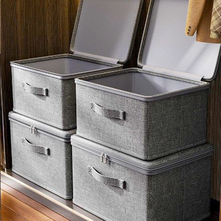 레디박스 대용량 손상 걱정없는 지퍼 커버형 다용도 수납 이불 의류 옷 정리함