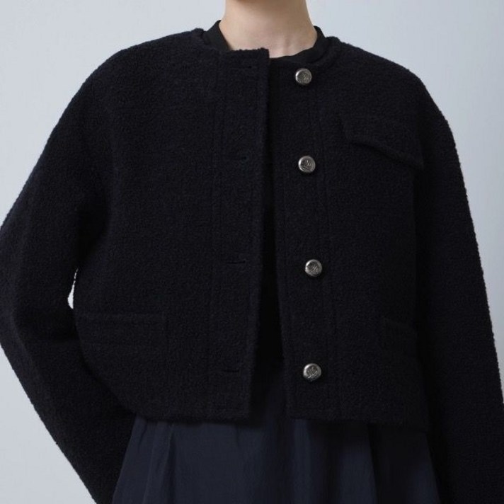 부클 크롭 자켓 C244MSF033 632619