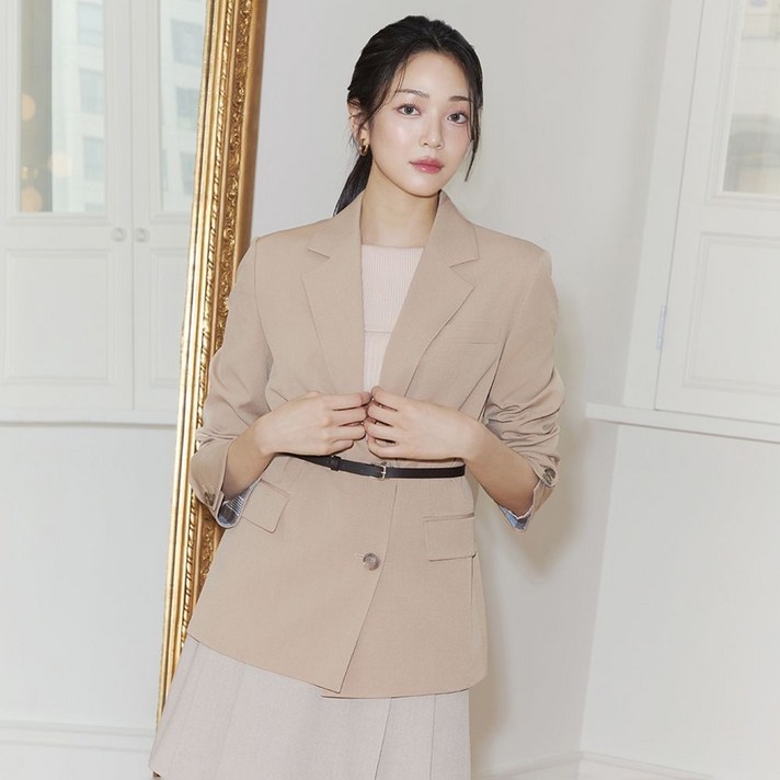 잇미샤 24 오버핏 테일러드 벨티드 자켓 ITO9ZJK730 1647696 잇미샤 24 오버핏 테일러드 벨티드 자켓 ITO9ZJK730 1647696