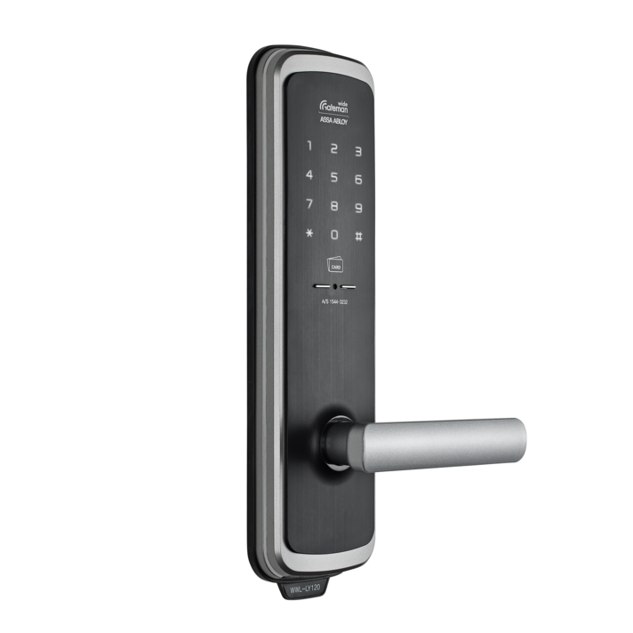 게이트맨 주키 도어락 WWLLY120 번호카드키 4개 현관문 디지털도어락