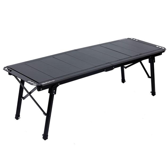 마운틴하이커 IGT 5유닛 테이블 캠핑 접이식 경량 높이조절, 블랙 SZKT05