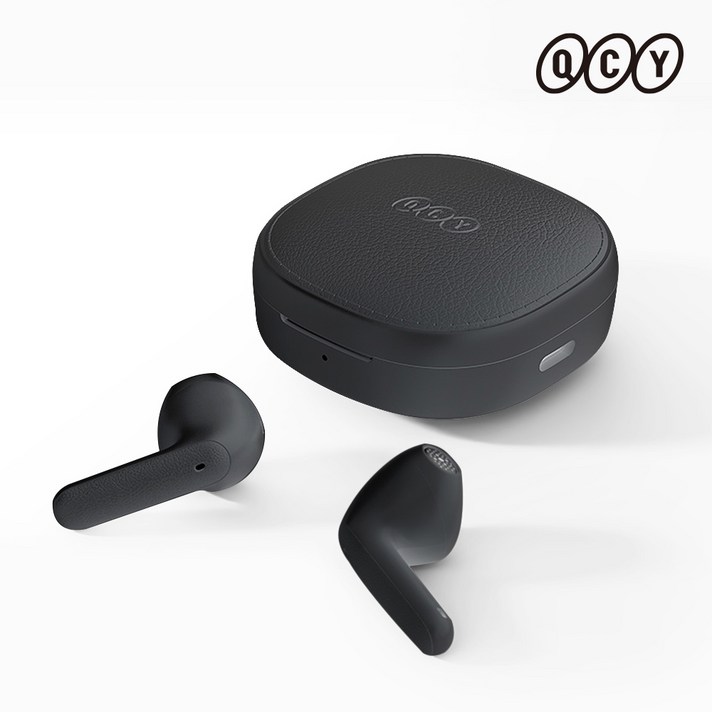 QCY AIR 블루투스 무선 이어폰, 크림블랙