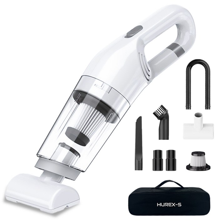 휴렉스S 제트클린 차량용 무선 미니 핸디 청소기