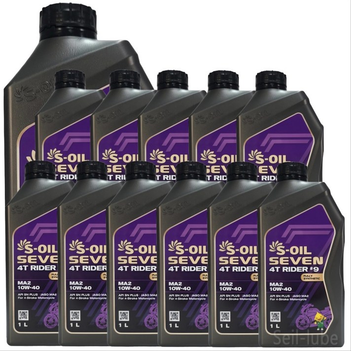 SOIL 세븐 4T 라이더 9 MA2 10W40 1L x 12개 1박스 100 합성유 API SN PLUS, JASO MA2 4행정 스쿠터 바이크 오토바이 엔진오일 SOIL 세븐 4T 라이더 9 MA2 10W40 1L x 12개 1박스 100 합성유 API SN PLUS, JASO MA2 4행정 스쿠터 바이크 오토바이 엔진오일