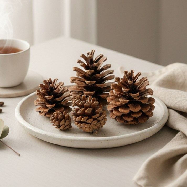 자연 솔방울 큰사이즈 천연솔방울 미니 가습기 크리스마스 장식