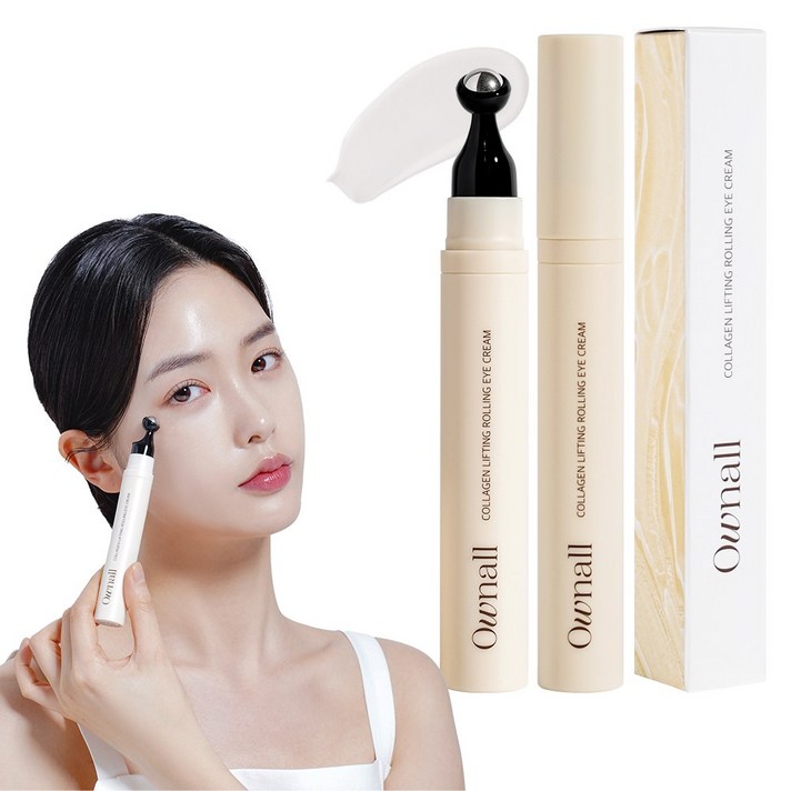 오운올 바르는 단백질 콜라겐 리프팅 롤링 아이 크림, 15ml, 2개 오운올 바르는 단백질 콜라겐 리프팅 롤링 아이 크림, 15ml, 2개