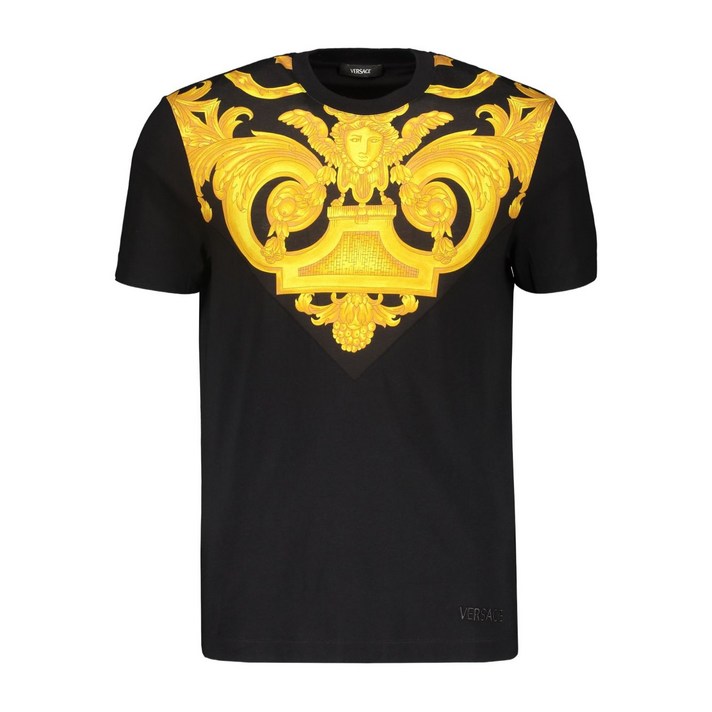 베르사체 바로코 프린트 티셔츠