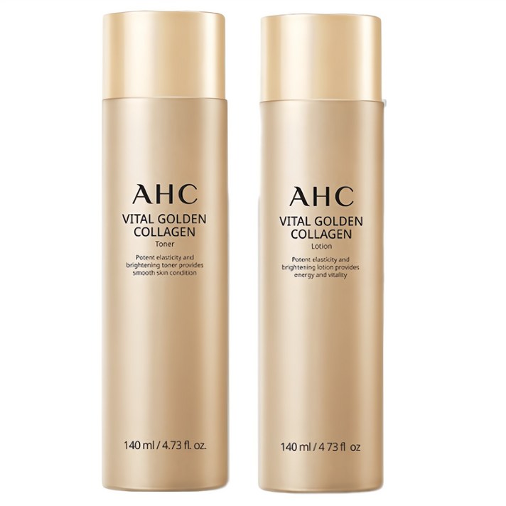 AHC 바이탈 골든 콜라겐 토너 140mL 로션 140mL